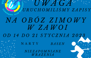 Read more about the article Obóz narciarsko-pływacki Zawoja 2023