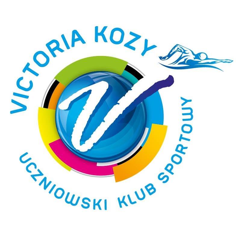 Victoria Kozy Uczniowski Klub Sportowy Logo Pływanie Kozy Pływanie Kęty Narty